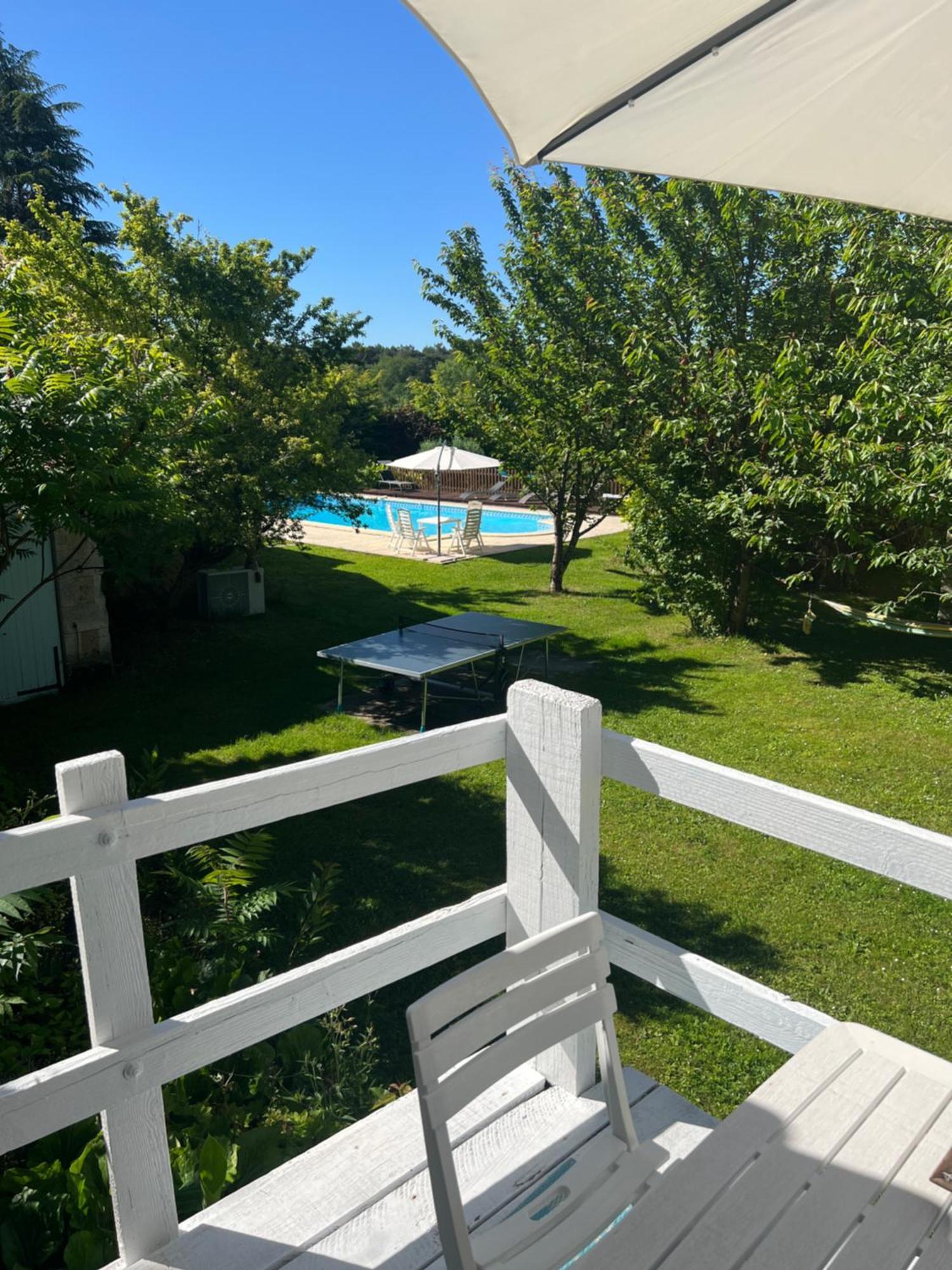La Colline De Tilleul - Les Deux Puits - Cosy Cottage With Swimming Pool Near Aubeterre Saint-Romain  Eksteriør billede